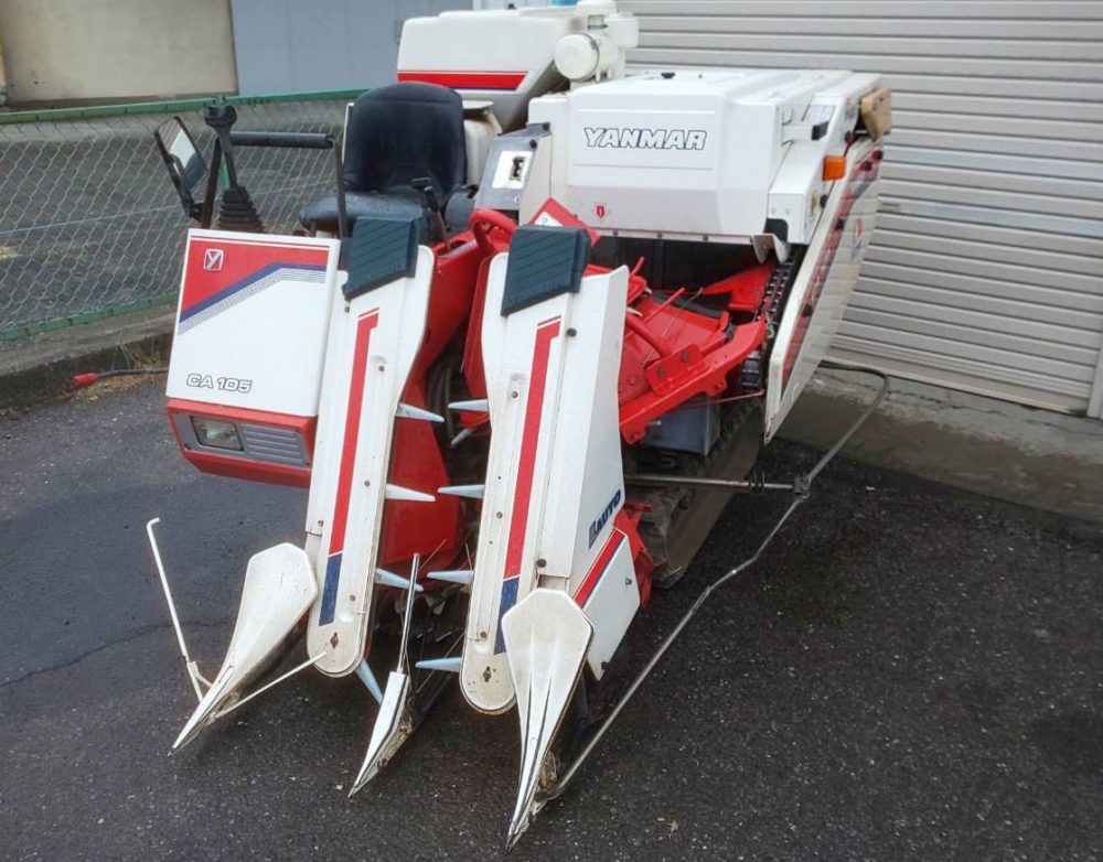 ヤンマー コンバイン CA105 | トラクター・耕運機・コンバインの高価 
