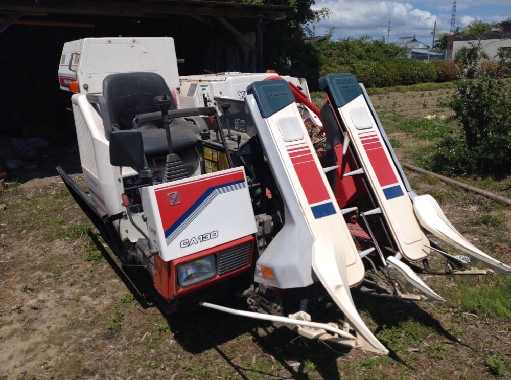 ヤンマー　コンバイン　CA130　実動品　長野市