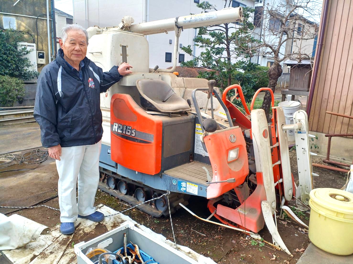 今月引取でお値引きします！ヤンマーコンバインca215