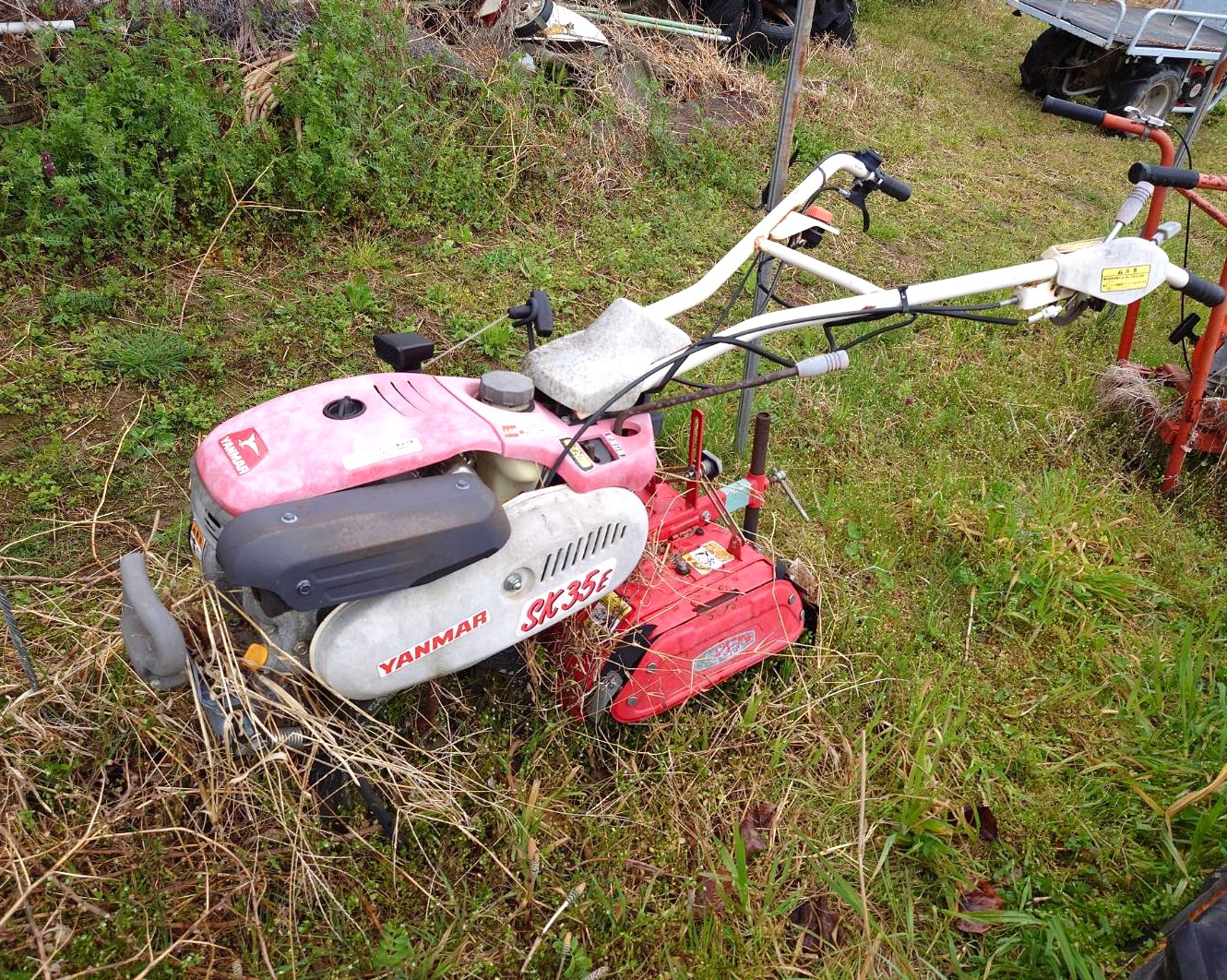 管理機/耕運機 ヤンマー チビポチ TB3 爪良好 ハウス作業などに 発送可  