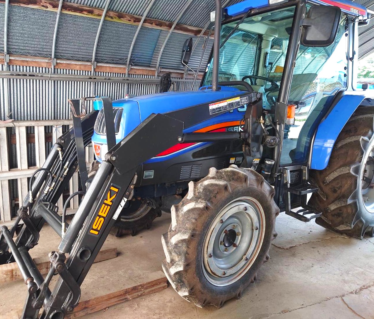 秋田発 イセキ トラクター TS1610 ディーゼル エンジン始動OK 売切 