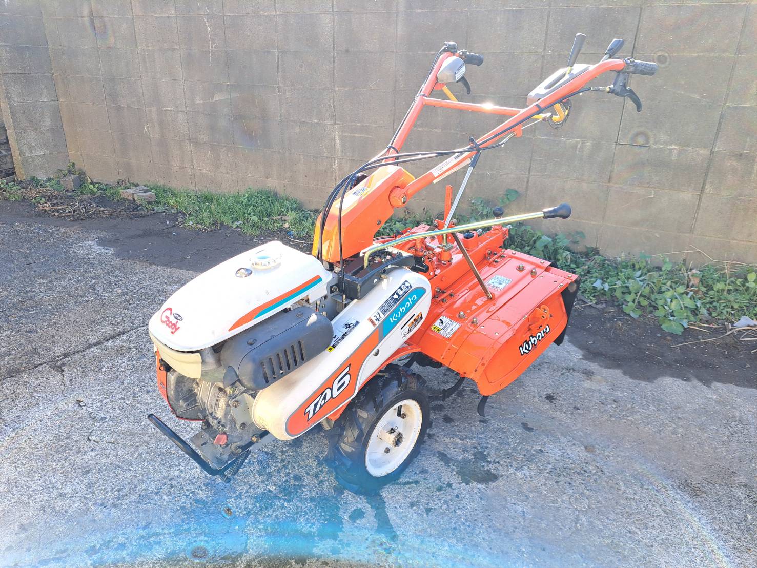 クボタ 管理機 TA6 6.2馬力 ガソリンエンジン | トラクター・耕運機