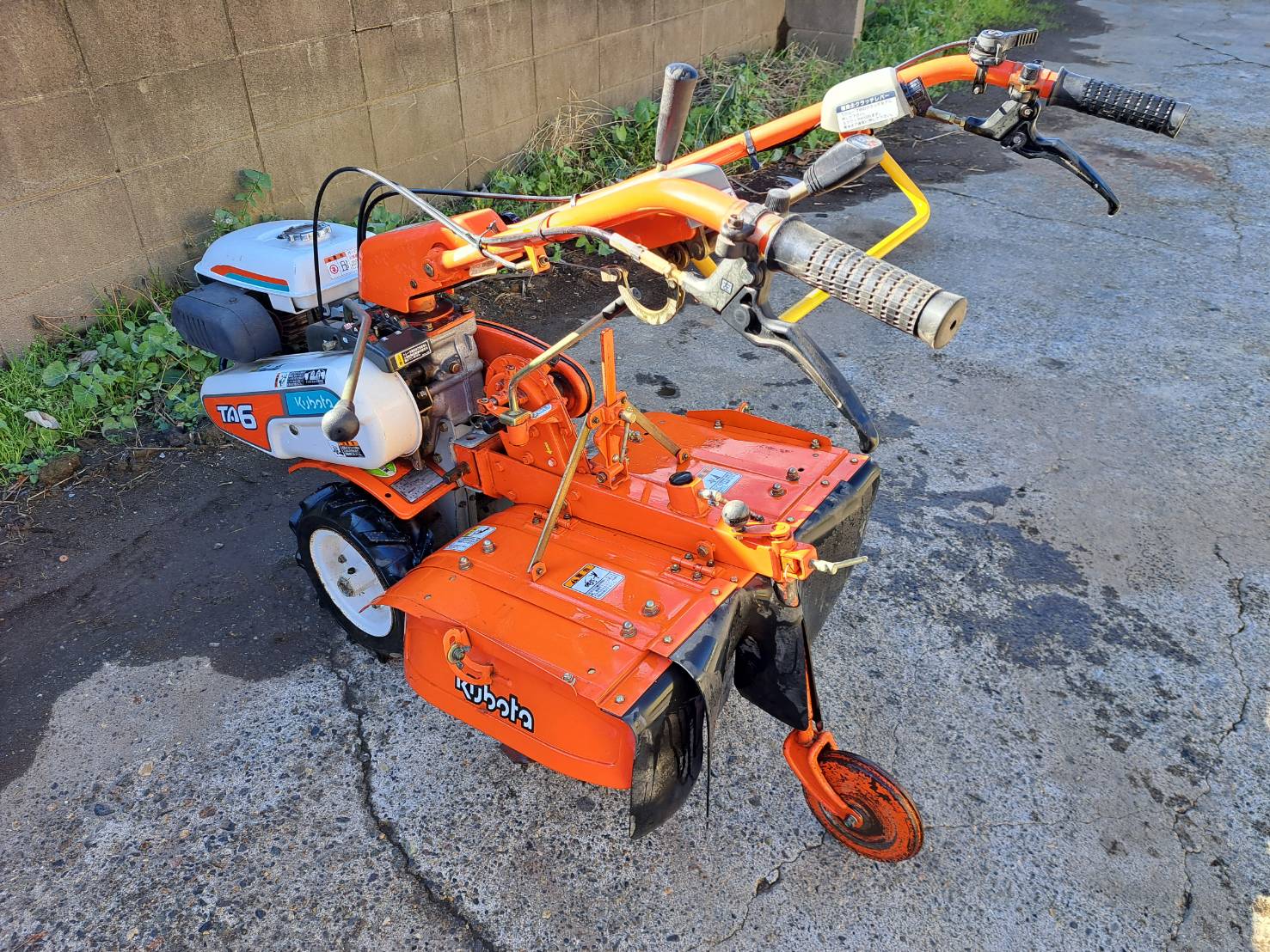 クボタ 管理機 TA6 6.2馬力 ガソリンエンジン | トラクター・耕運機